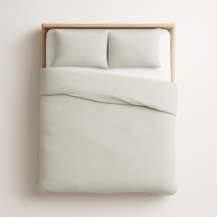 Dekbedovertrek Effen 200x200 Cm Zydante - Dekbed-Discounter.nl afbeelding 1