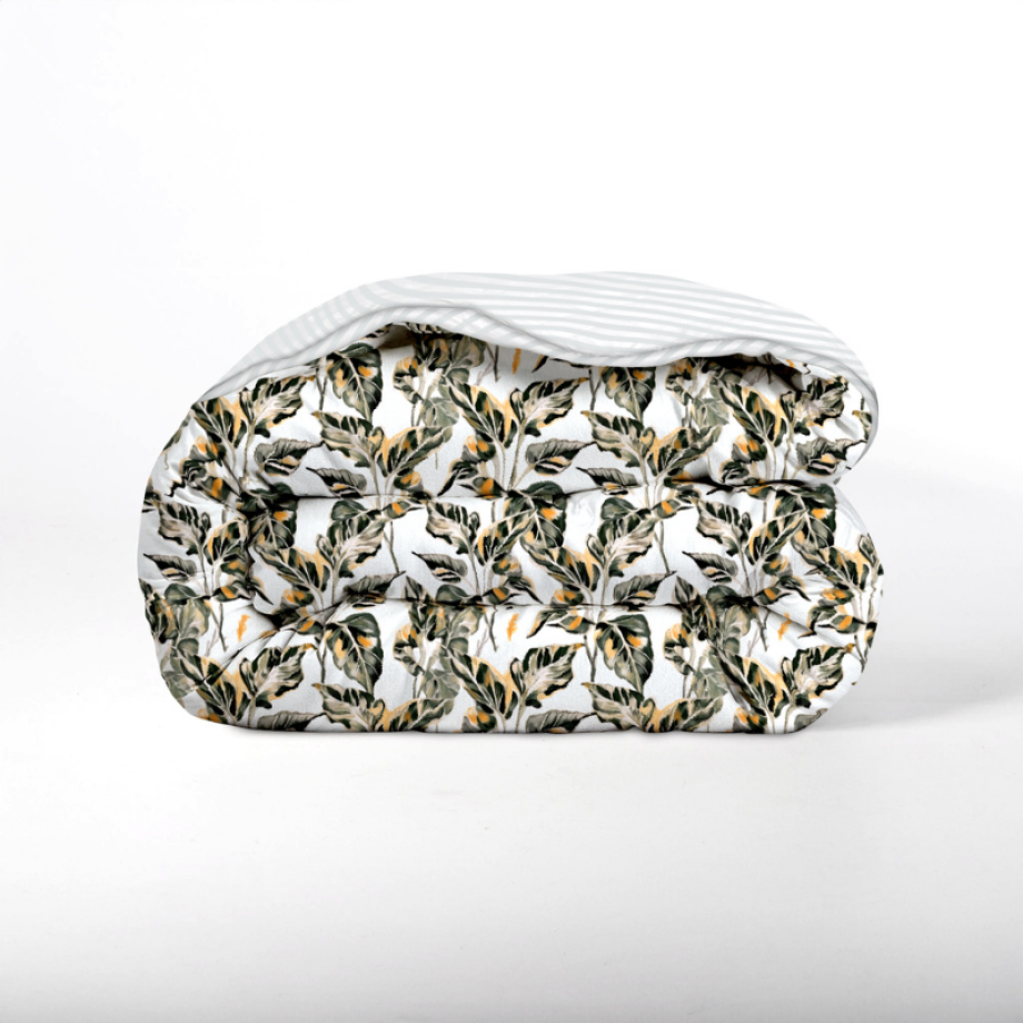 1+1 Gratis Wasbaar Easy Dekbed Zonder Overtrek - Zonder Overtrek - Painted Jungle - Dekbed-Discounter.nl 1+1 Gratis Wasbaar Easy Dekbed Zonder Overtrek - Zonder Overtrek - Painted Jungle - Dekbed-Discounter.nl afbeelding 1