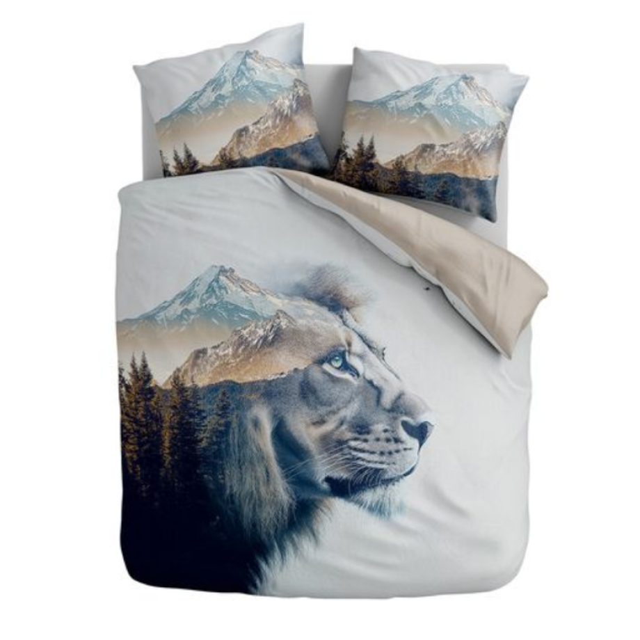 Dekbedovertrek - Double Exposure - Eenpersoons (140x200 Cm) - Meerkleurig Microvezel - - Zydante - Dekbed-Discounter.nl Dekbedovertrek - Double Exposure - Eenpersoons (140x200 Cm) - Meerkleurig Microvezel - - Zydante - Dekbed-Discounter.nl afbeelding 1