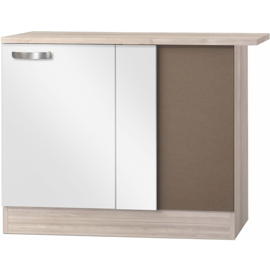 OPTIFIT Hoekonderkast Faro , met metalen greep, breedte 100 cm afbeelding 1