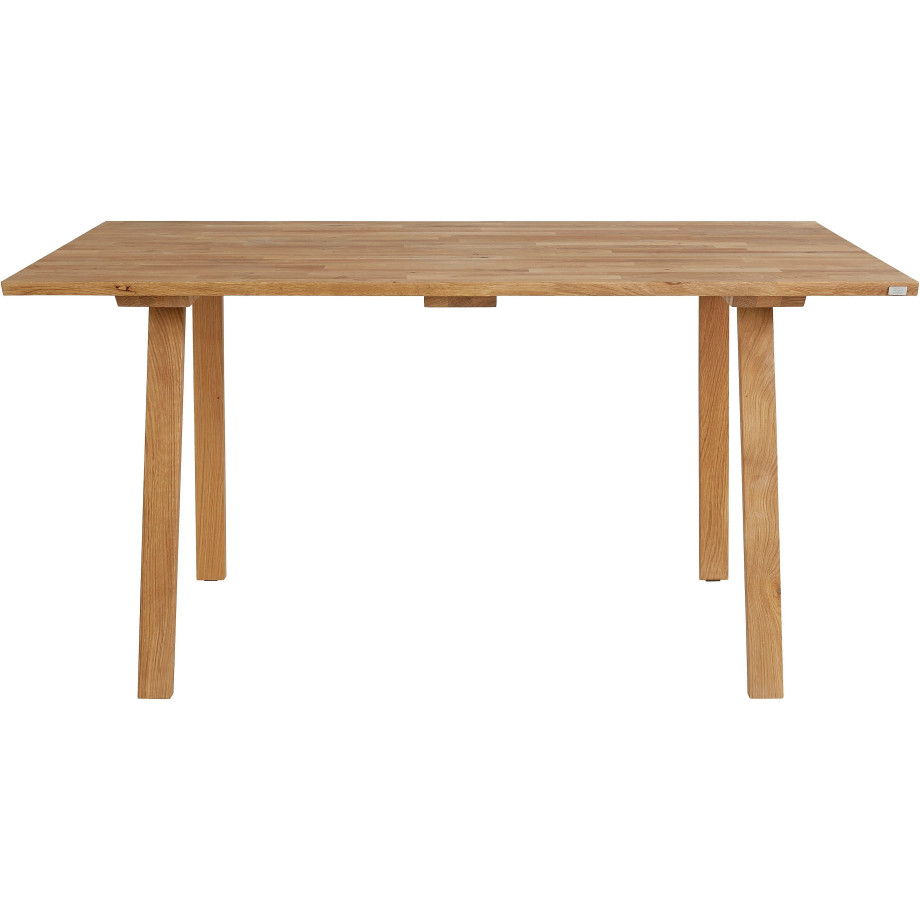 OTTO products Eettafel Alessja Breedte 130 of 150 cm, eiken massief hout met vegan bio-olie behandeld afbeelding 1