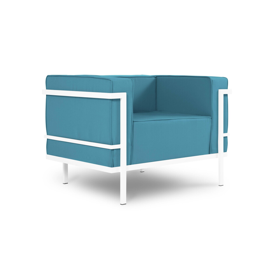 Outdoor fauteuil Cannes White | Calme Jardin afbeelding 1