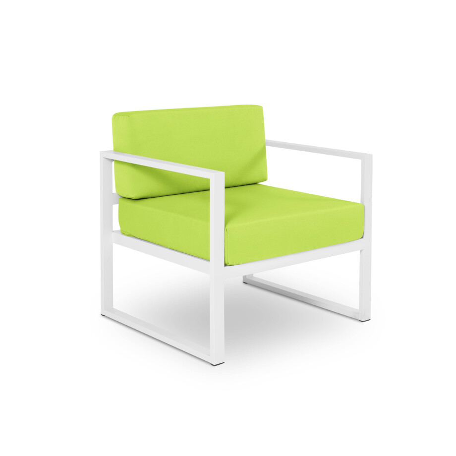 Outdoor fauteul Nicea White | Calme Jardin Outdoor fauteul Nicea White | Calme Jardin afbeelding 1