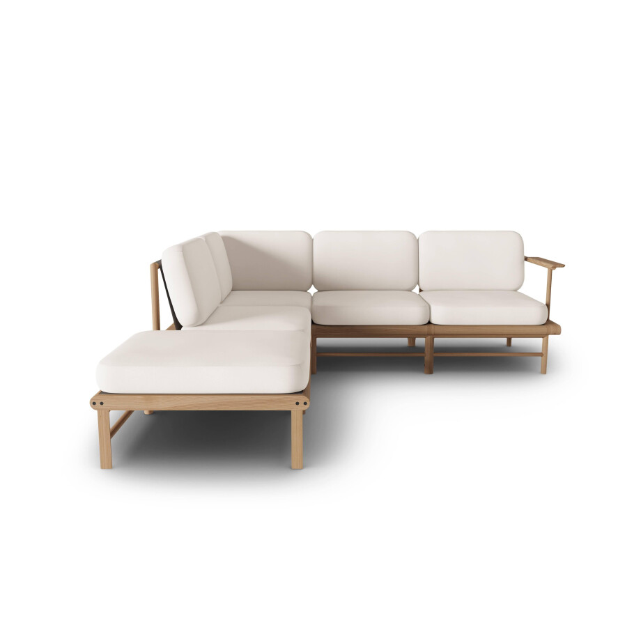 Outdoor hoekbank Belize links | Calme Jardin Outdoor hoekbank Belize links | Calme Jardin afbeelding 1