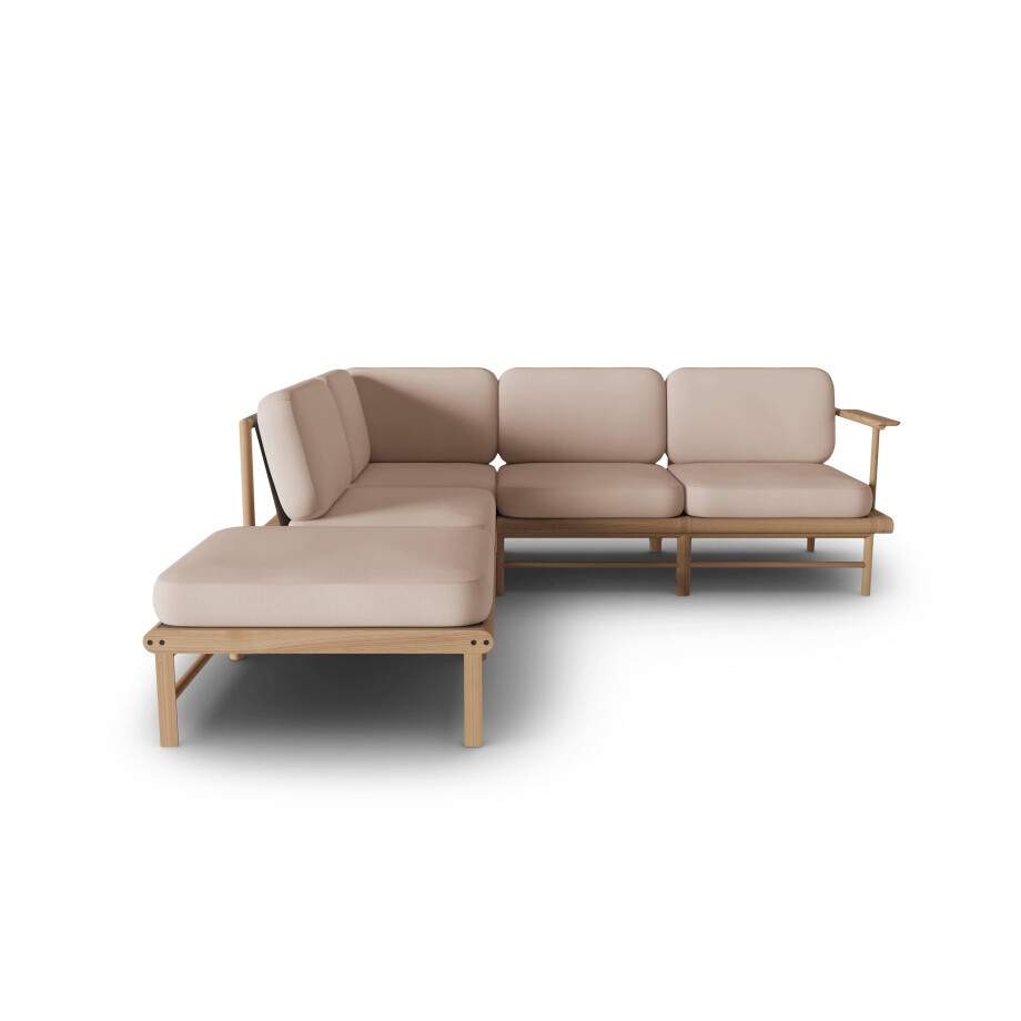 Outdoor hoekbank Belize links | Calme Jardin Outdoor hoekbank Belize links | Calme Jardin afbeelding 1