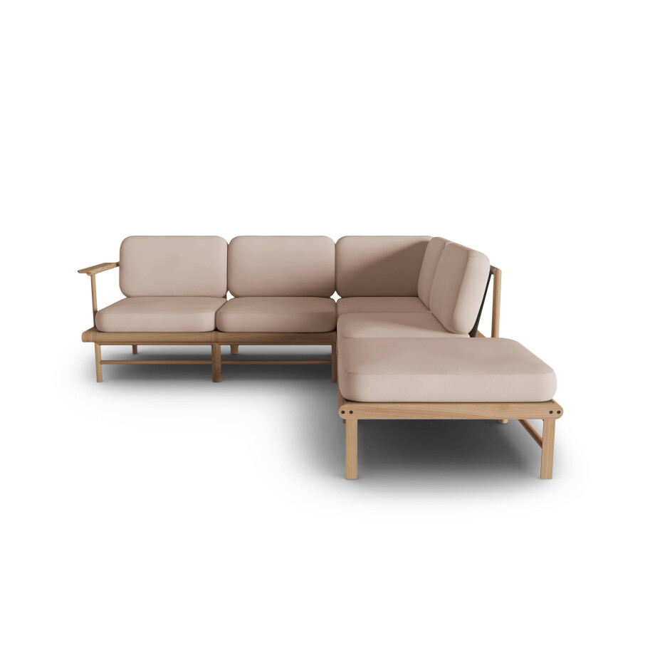 Outdoor hoekbank Belize rechts | Calme Jardin Outdoor hoekbank Belize rechts | Calme Jardin afbeelding 1