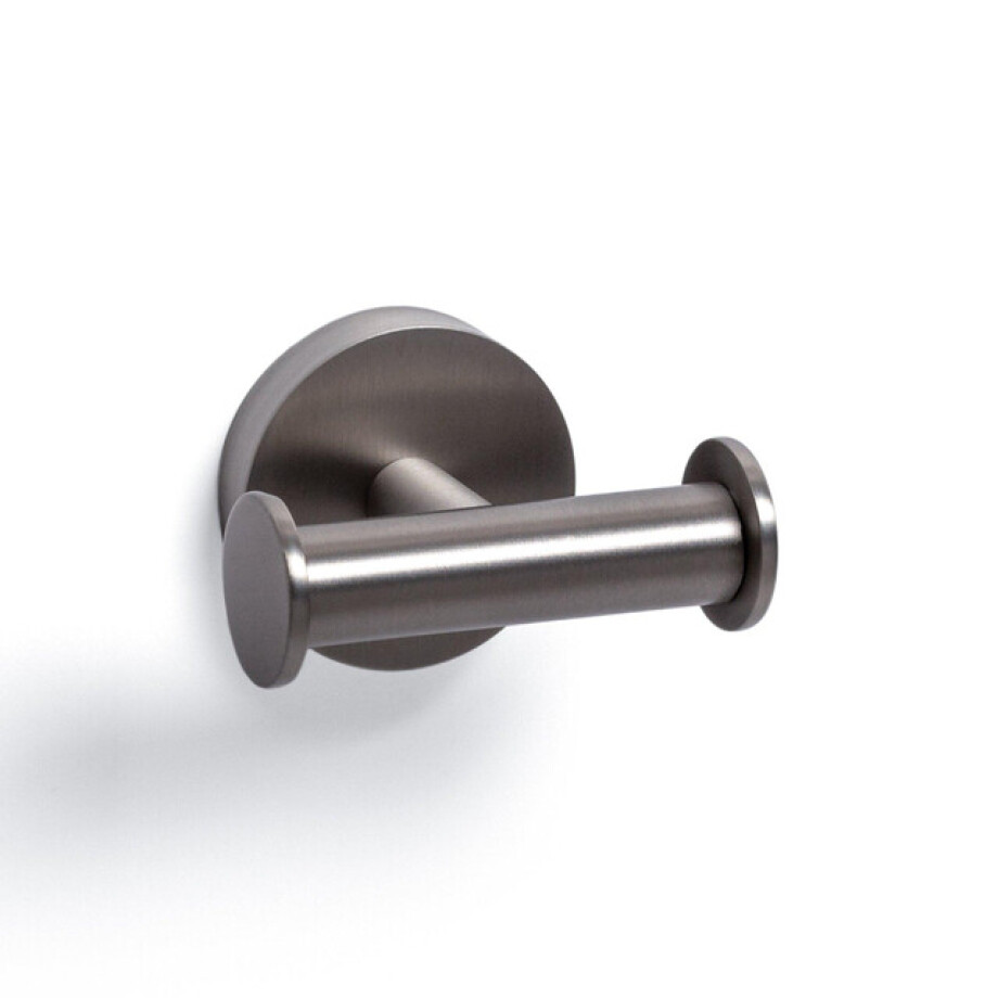 Ozean Eternal Handdoekhaak - dubbel - rond - RVS SW209309 afbeelding 1