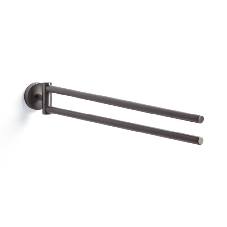 Ozean Eternal Handdoekhouder - draaibaar - rond - RVS SW209316 afbeelding 1