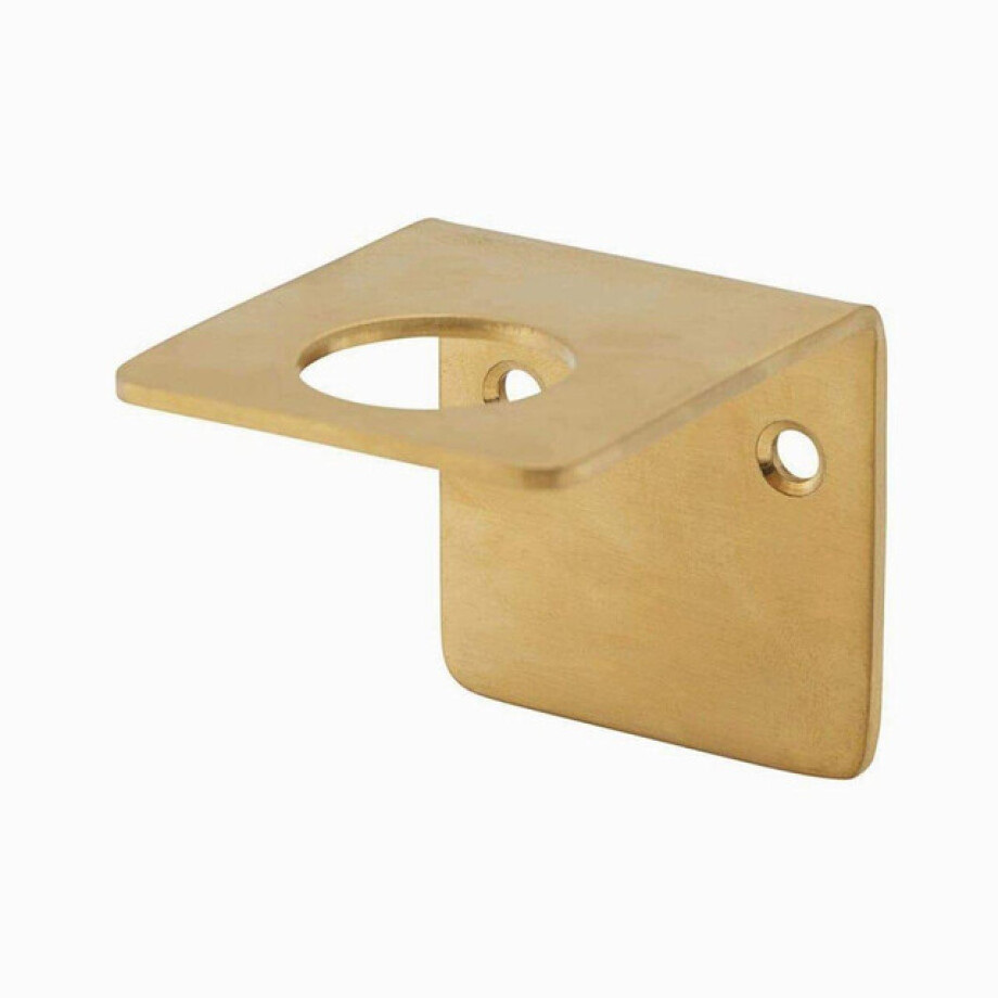Ozean Eternal Zeephouder - wand - Geborsteld Messing Holder brushed gold afbeelding 1