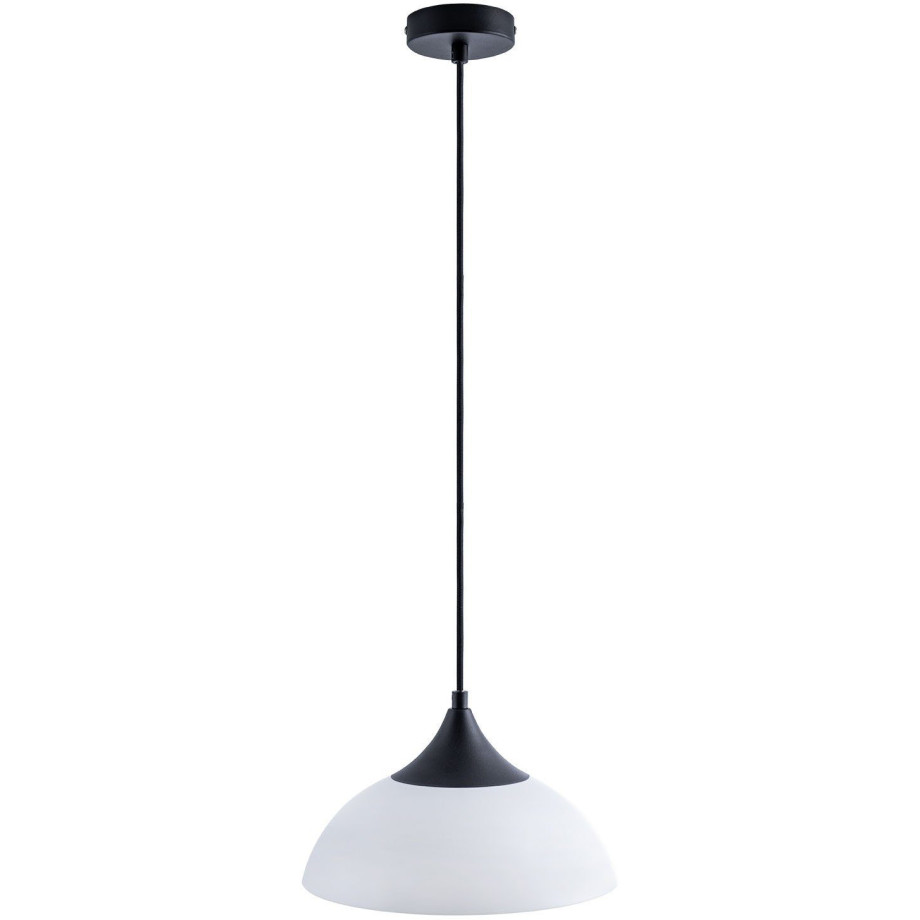 Paco Home Hanglamp JIN Hanglamp eetkamer Eettafellamp 1,5m textielen kabel in te korten E27 afbeelding 1