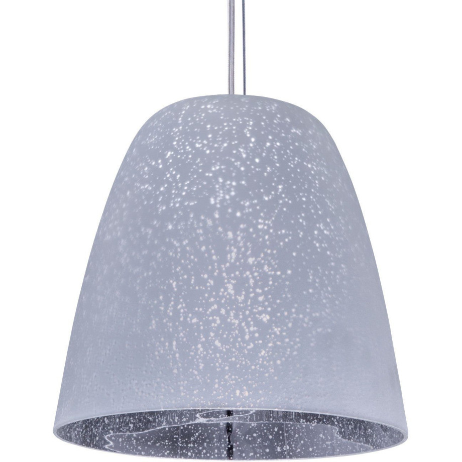 Paco Home Hanglamp Starlet Plafondlamp led glas woonkamer slaapkamer in hoogte verstelbaar E27 afbeelding 1