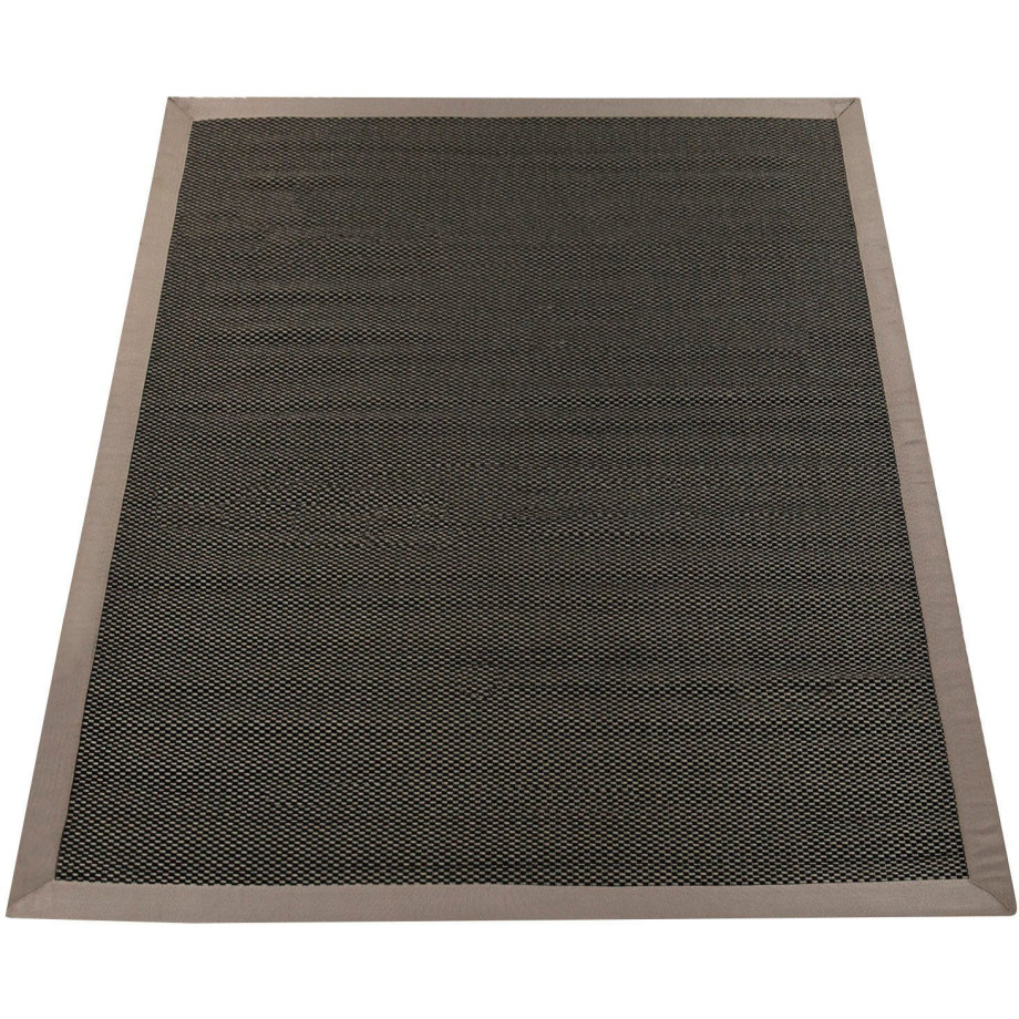 Paco Home Vloerkleed Sisala 270 Platweefsel, geweven, sisal look, randdessin, geschikt voor binnen en buiten afbeelding 1