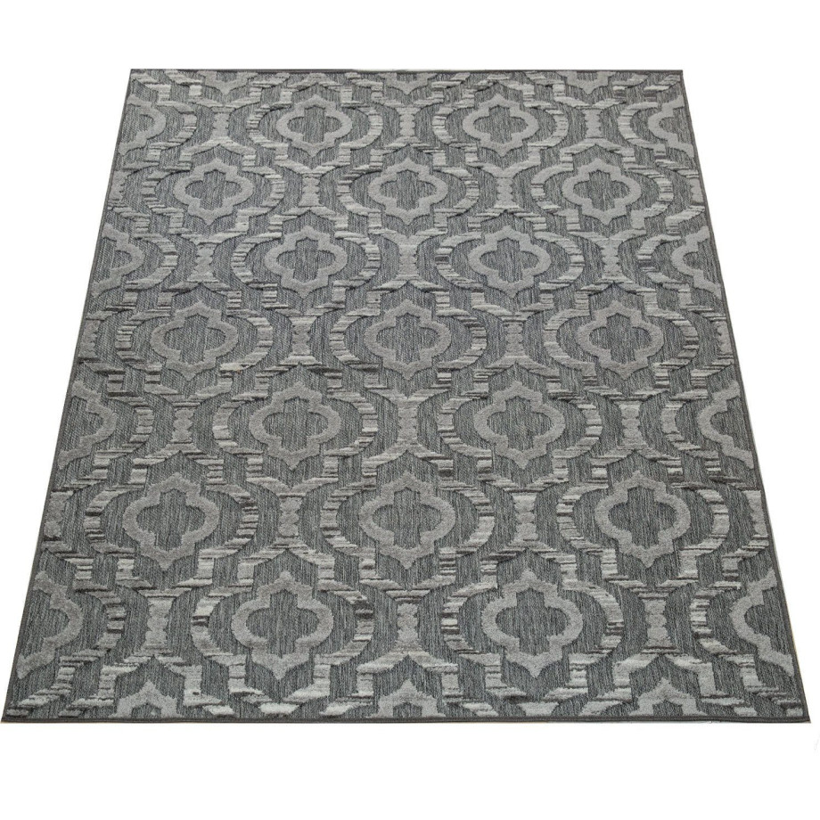 Paco Home Vloerkleed Stilo 861 Korte pool, 3D-design, geschikt voor binnen en buiten, woonkamer afbeelding 1
