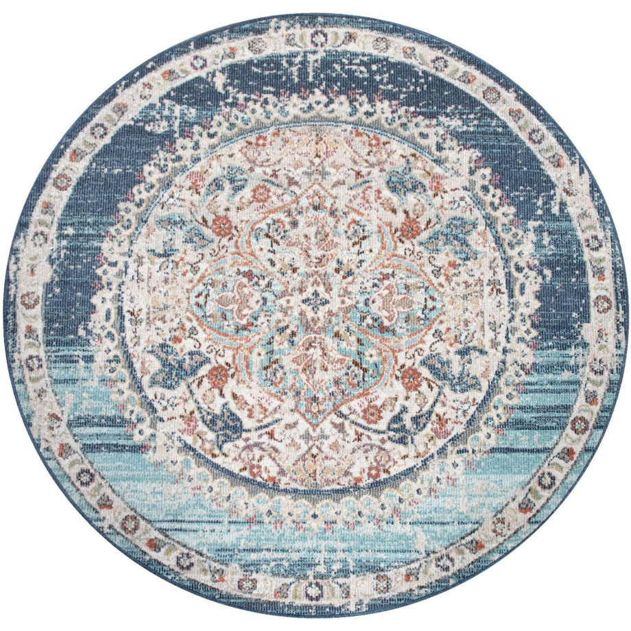 Paco Home Vloerkleed Torres 271 Korte pool, oriënt-look, vintage-design, geschikt voor binnen en buiten afbeelding 1