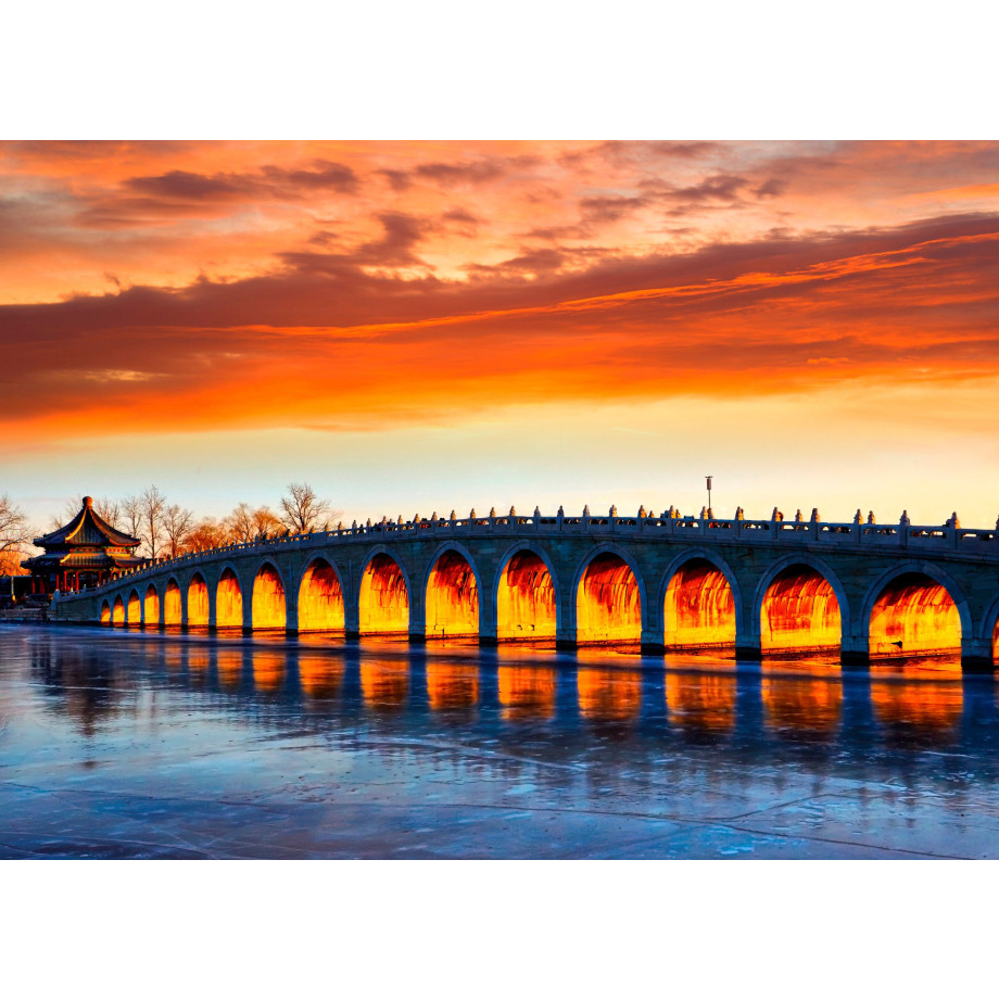 Papermoon Fotobehang Beijing zoemer Palace Bridge afbeelding 1