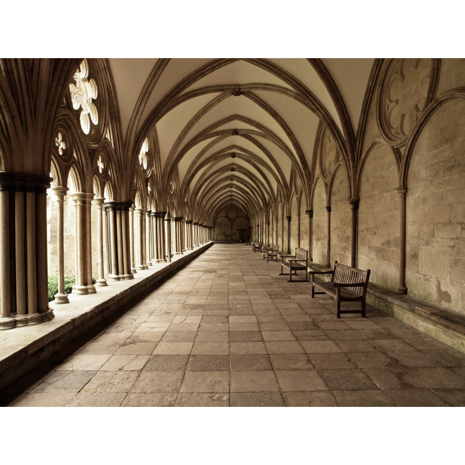 Papermoon Fotobehang Cathedral Archway afbeelding 1