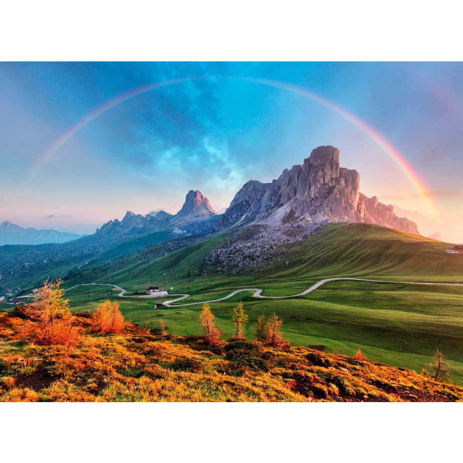 Papermoon Fotobehang Mountain Rainbow afbeelding 1