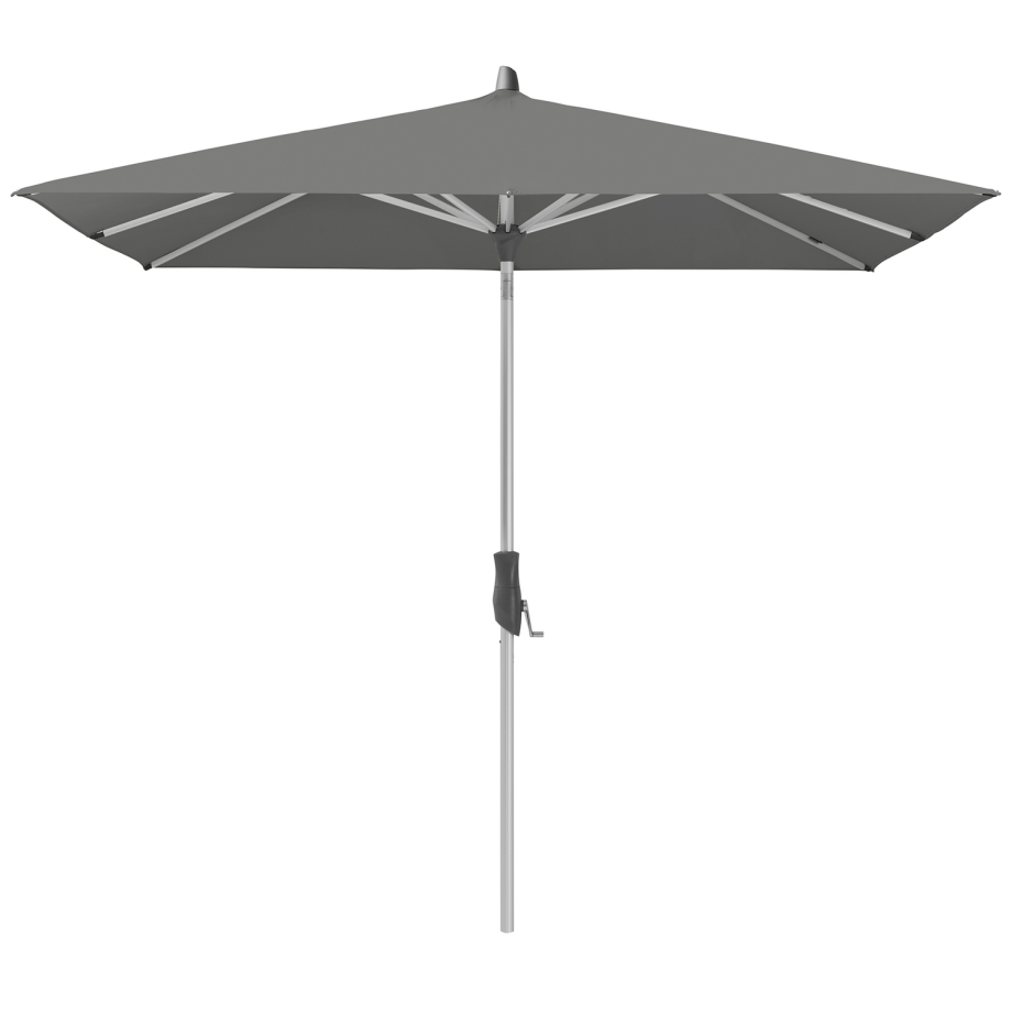 Parasol Alu Twist 240x240cm (stone grey) Parasol Alu Twist 240x240cm (stone grey) afbeelding