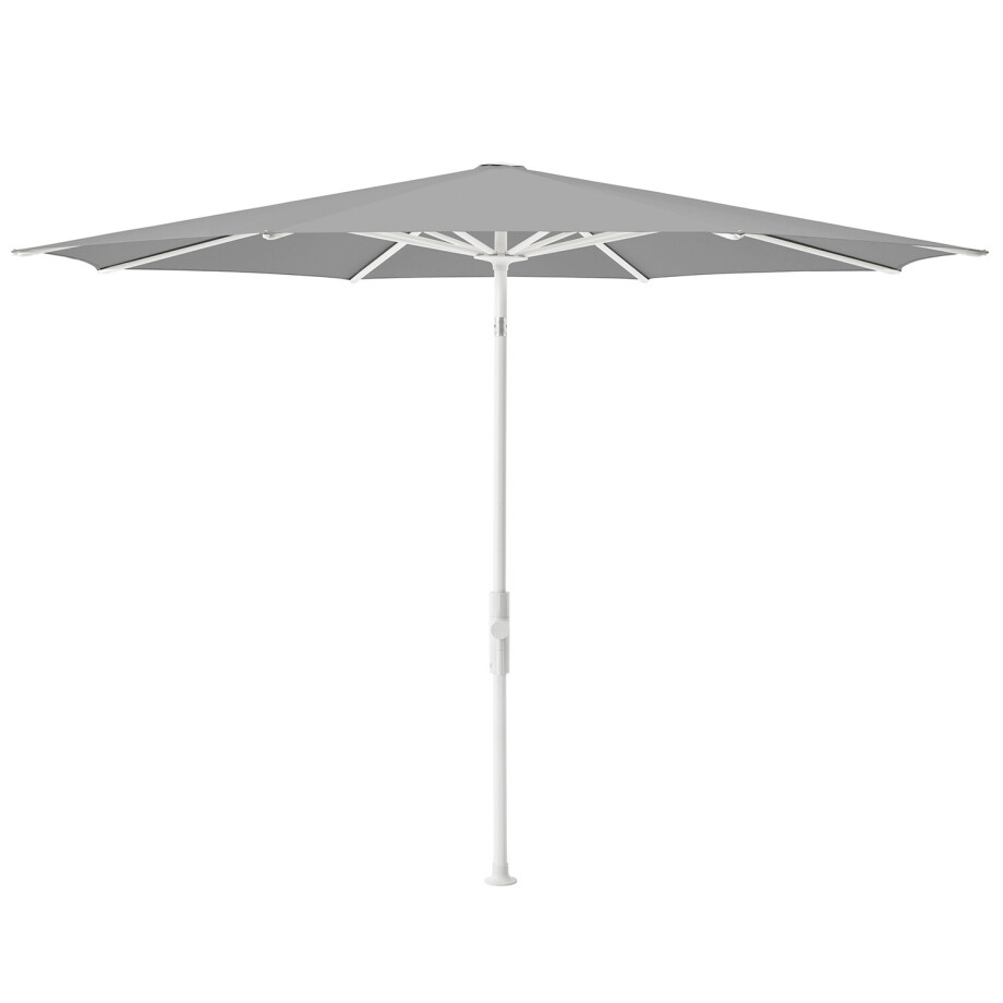 Parasol Twist 300cm Stofklasse 5 (white frame) afbeelding 