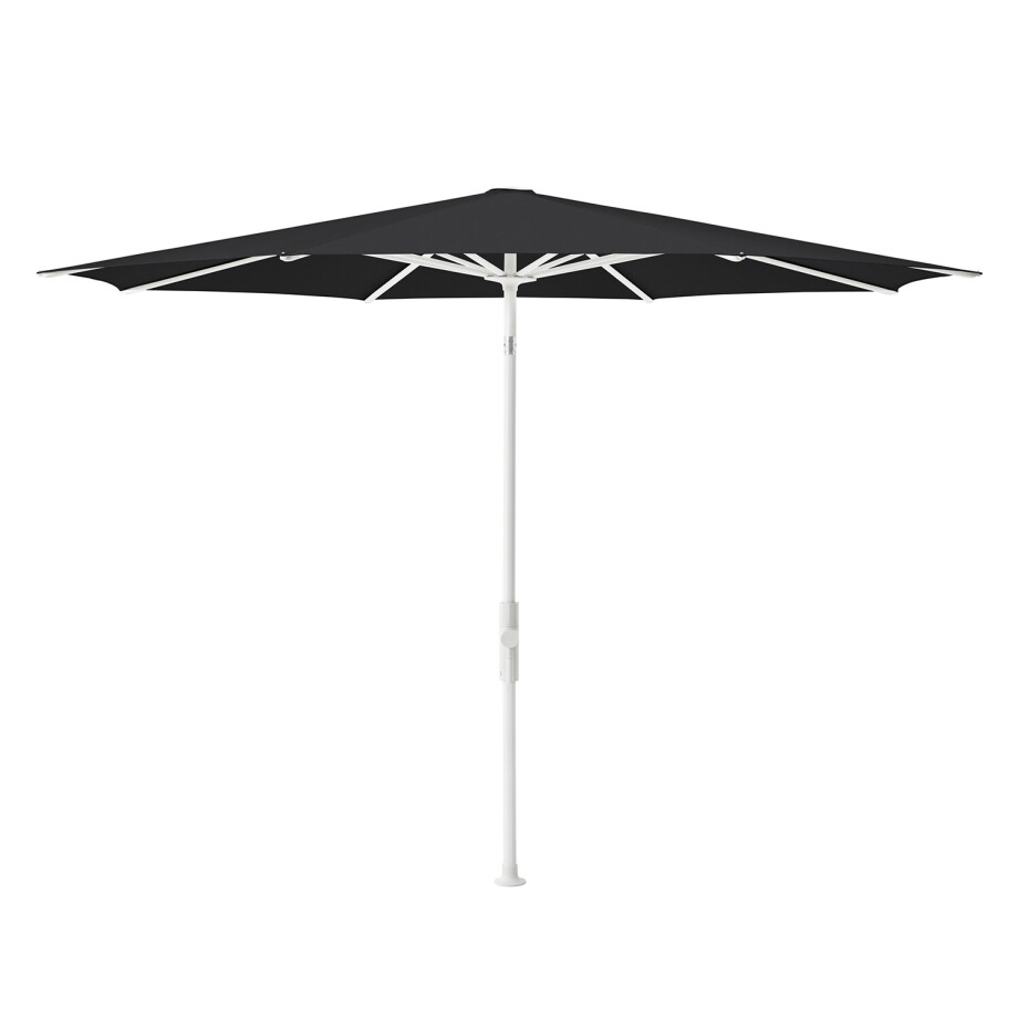 Parasol Twist 330cm Stofklasse 4 (white frame) afbeelding 