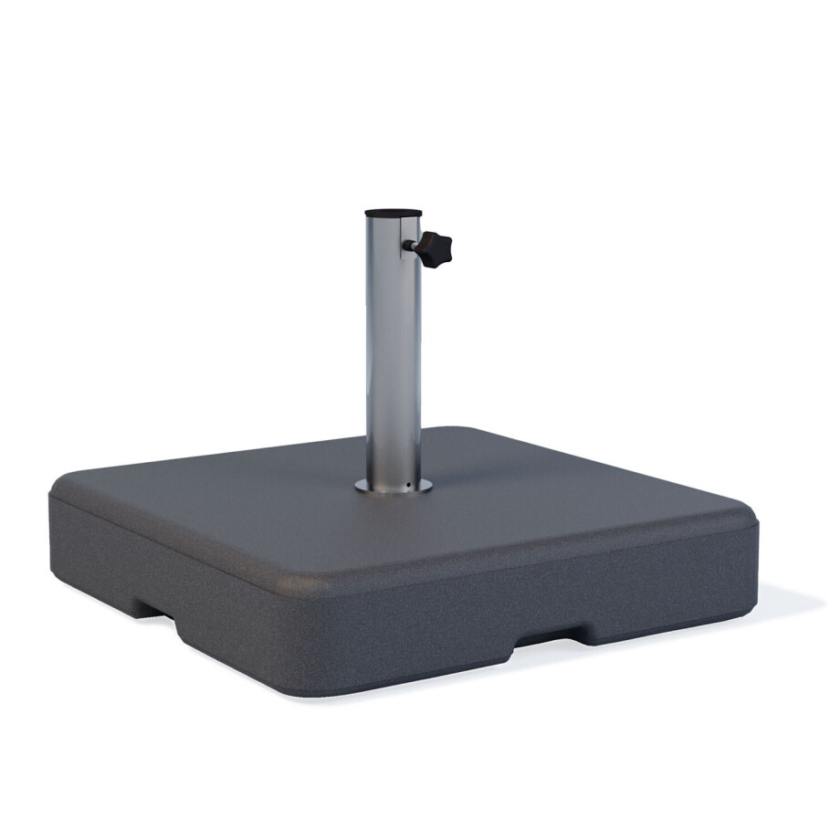 Betonvoet 85kg vierkant (max 55mm) Betonvoet 85kg vierkant (max 55mm) afbeelding