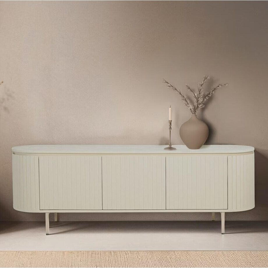 Livingfurn TV-meubel 'Patou' Mangohout, 170cm afbeelding 