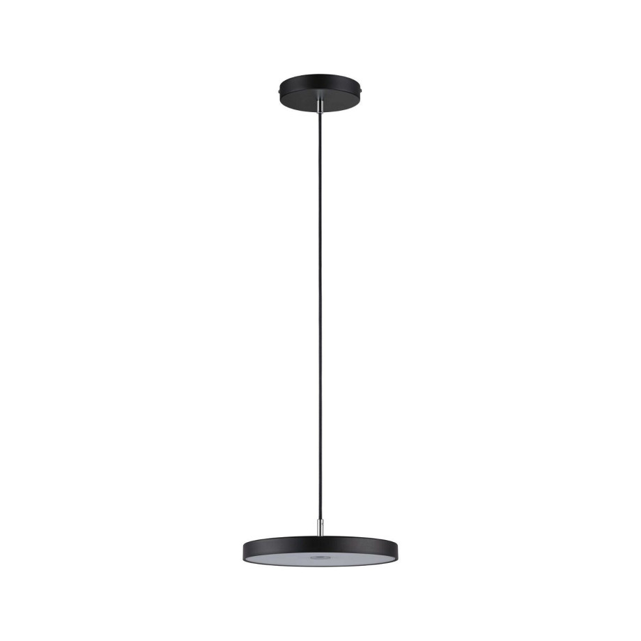 Paulmann Led-hanglamp Hildor 20W 300 mm Zwart 230V 2700K Metaal/Kunststof afbeelding 1