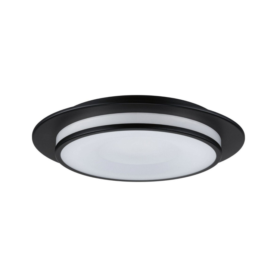Paulmann Led-plafondlamp Egron 15W 360 mm zwart 230V 2700K metaal/kunststof afbeelding 1