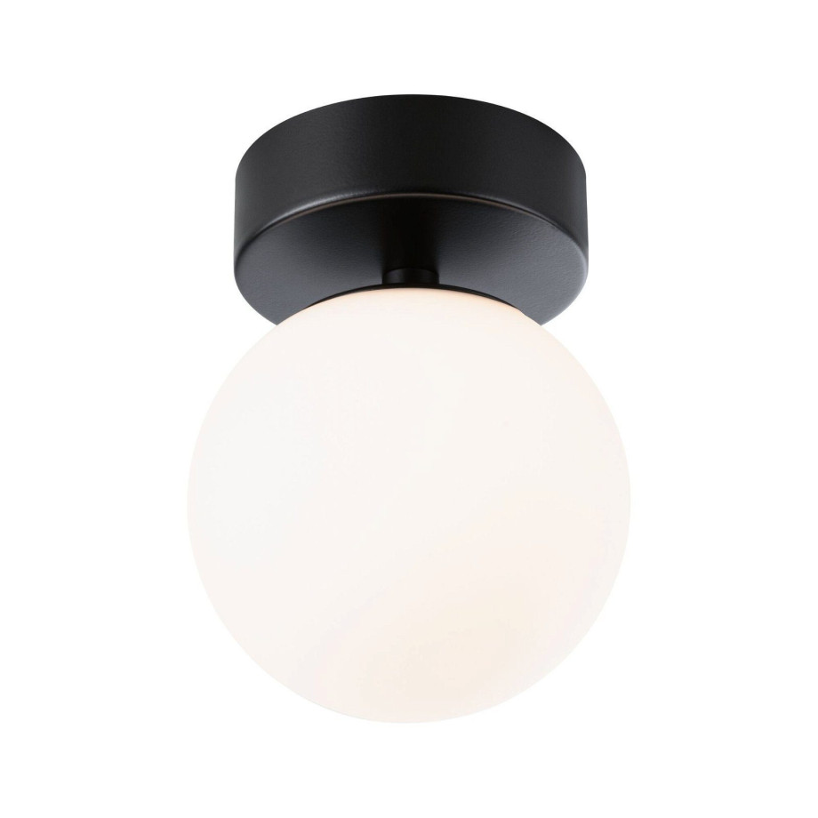 Paulmann Led-plafondlamp Selection Bathroom Gove IP44 3000K 5W Satin, Glas/Metaal (1 stuk) afbeelding 1