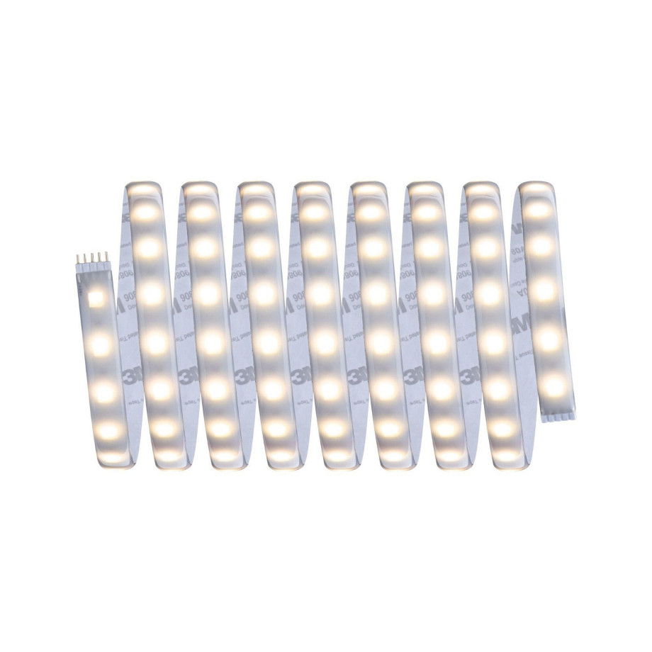 Paulmann Led-strepen MaxLED 500 Basisset 3m 20W 230/24V 36VA Zilver kunststof (1 stuk) afbeelding 1