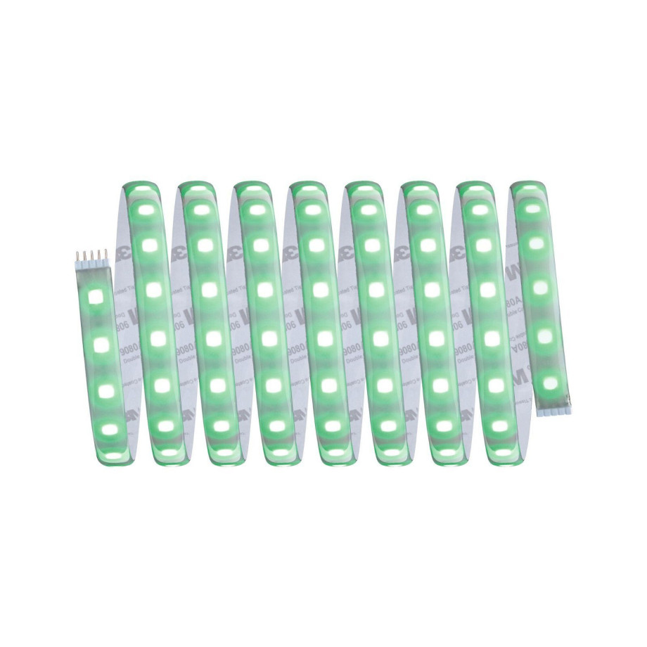 Paulmann Led-strepen MaxLED 500 Basisset 3m Deksel 3000K 36W 230/24V 60VA Zilver kunststof (1 stuk) afbeelding 1