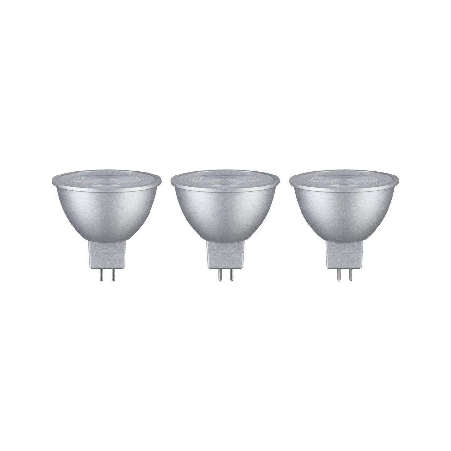 Paulmann Led-verlichting 3-delige set 450lm 2700K 36° chroom 12V (3 stuks) afbeelding 1