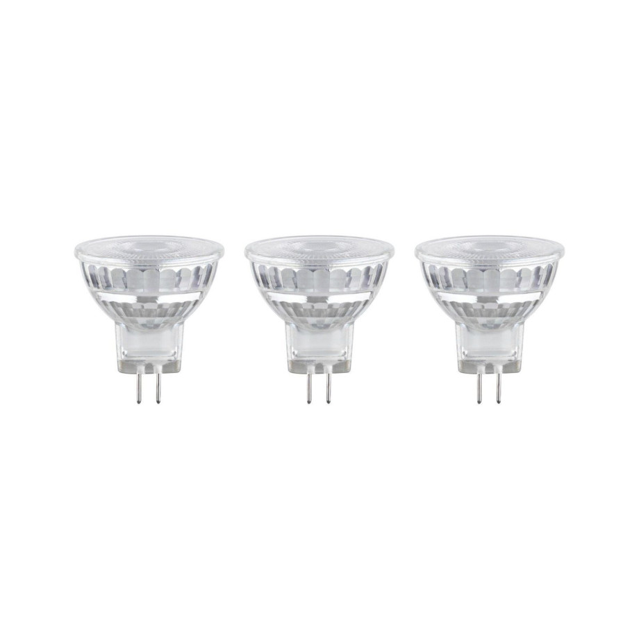 Paulmann Led-verlichting 3-pack glasreflector GU4 184lm 1,8W 2700K 12V afbeelding 1