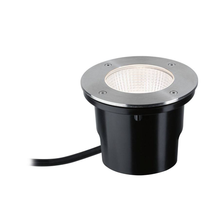 Paulmann Ledinbouwlamp Durea IP67 rond 153mm 3000K 8W 530lm 230V roestvrij staal metaal (1 stuk) afbeelding 1