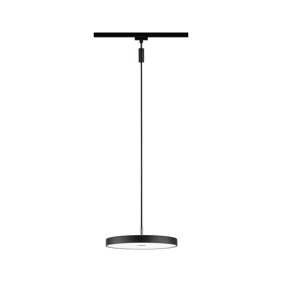 Paulmann Railsysteem-lampen URail Hanglamp Hildor 850lm 15W 4000K 230V Chroom mat afbeelding 1