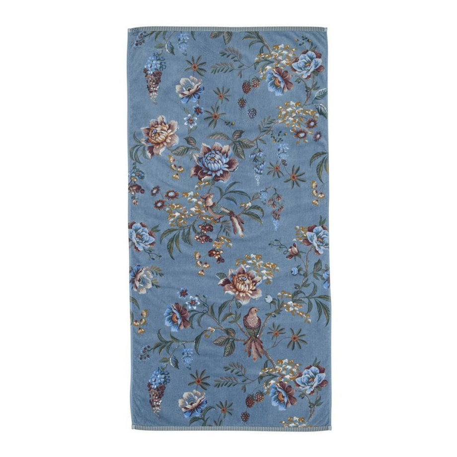 Pip Studio Secret Garden badhanddoek van terry katoen - 400 gr/m2 - 70 x 140 cm afbeelding 1