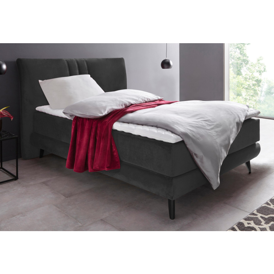 Places of Style Boxspring Skien incl. topmatras van koudschuim, 2 hardheden, 3 uitvoeringen afbeelding 1