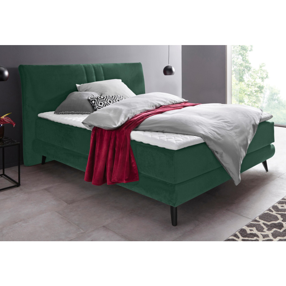 Places of Style Boxspring Skien incl. topmatras van koudschuim, 2 hardheden, 3 uitvoeringen afbeelding 1