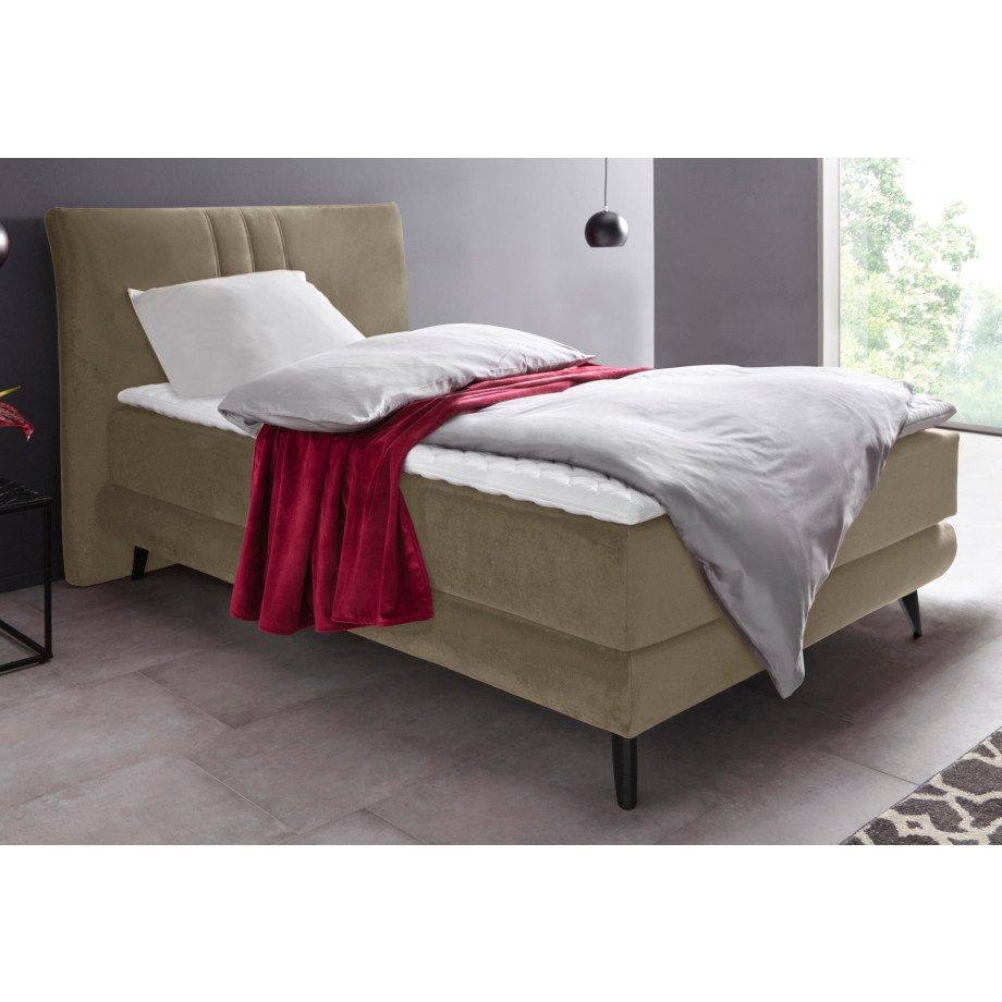 Places of Style Boxspring Skien incl. topmatras van koudschuim, 2 hardheden, 3 uitvoeringen afbeelding 1