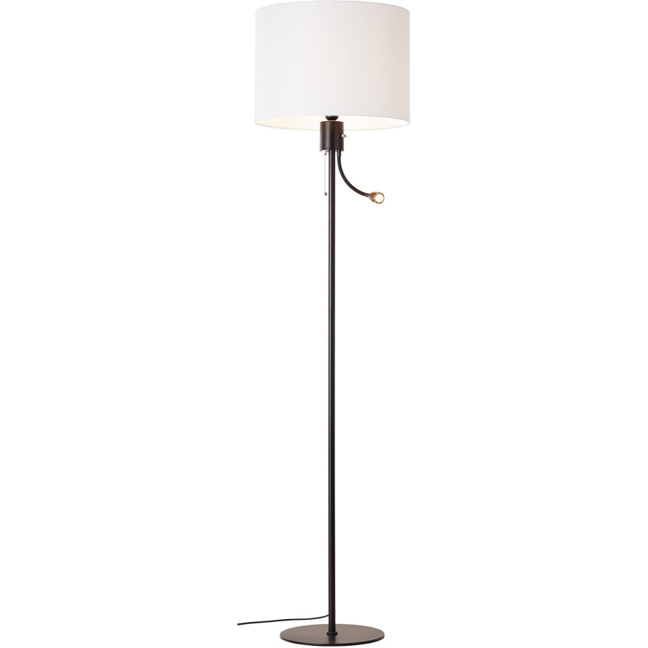 Places of Style Staande lamp ELIJAH met textielen kap en leeslamp,flexibel instelbaar,afzonderlijk schakelbaar (1 stuk) afbeelding 1