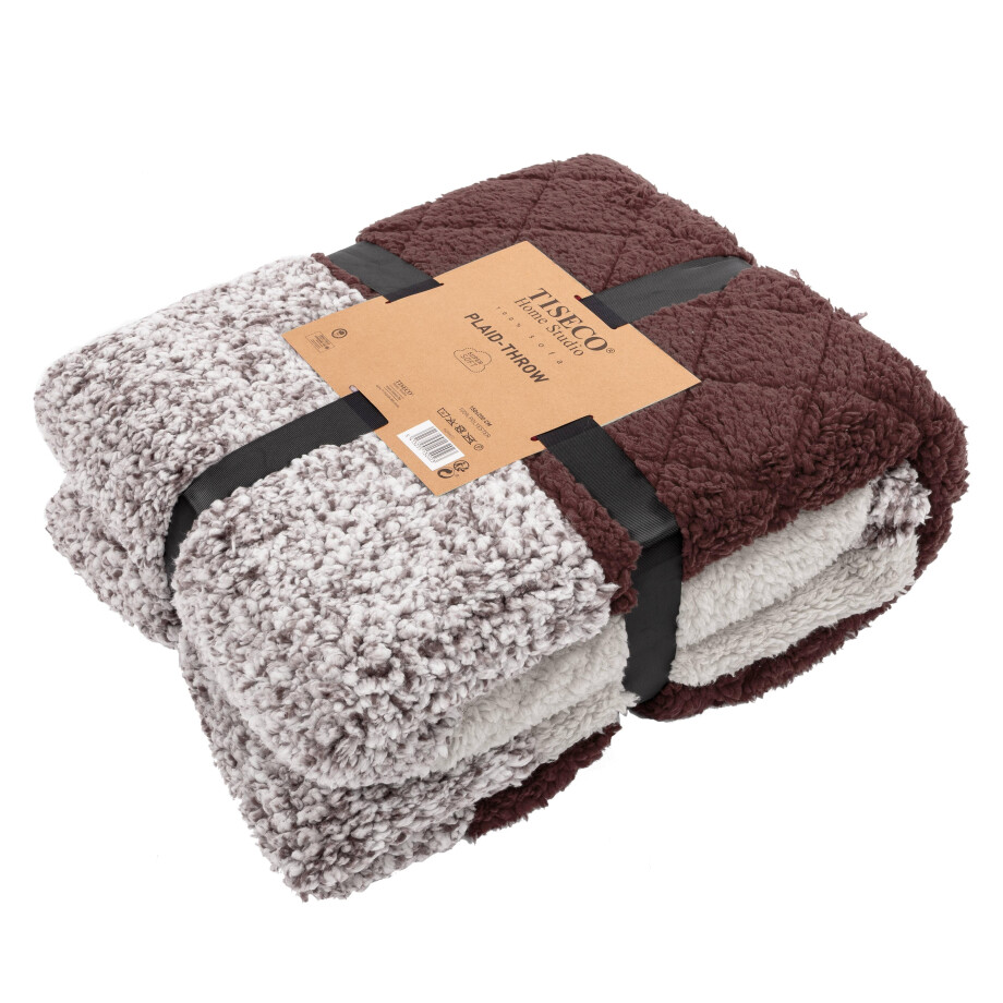 Plaid Sherpa | Tiseco Home Studio afbeelding 1