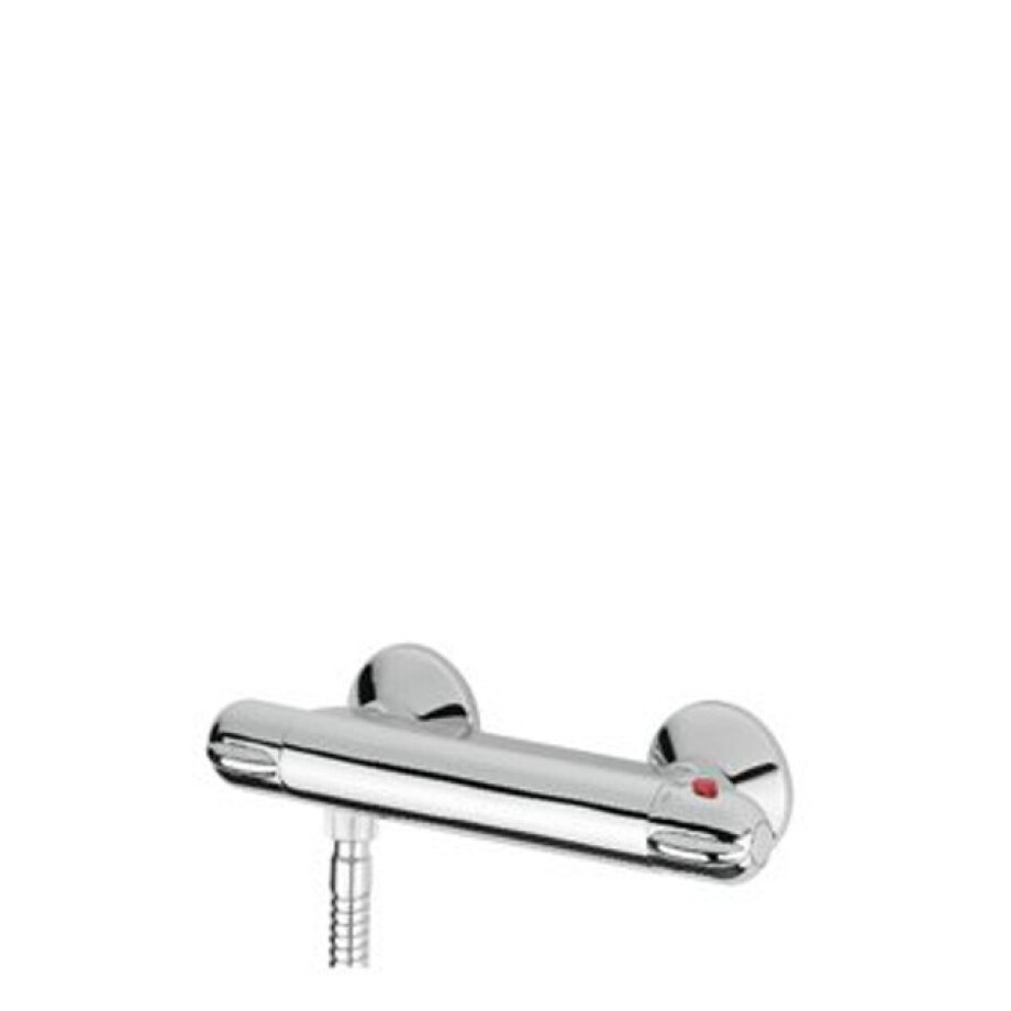 Plieger Comfort New douchekraan thermostatisch zonder omstel met koppelingen HOH=15cm chroom Premiere afbeelding 1