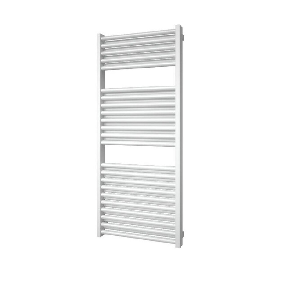 Plieger Imola M designradiator horizontaal met middenaansluiting 1230x500mm 802W wit 7255000 Plieger Imola M designradiator horizontaal met middenaansluiting 1230x500mm 802W wit 7255000 afbeelding 1