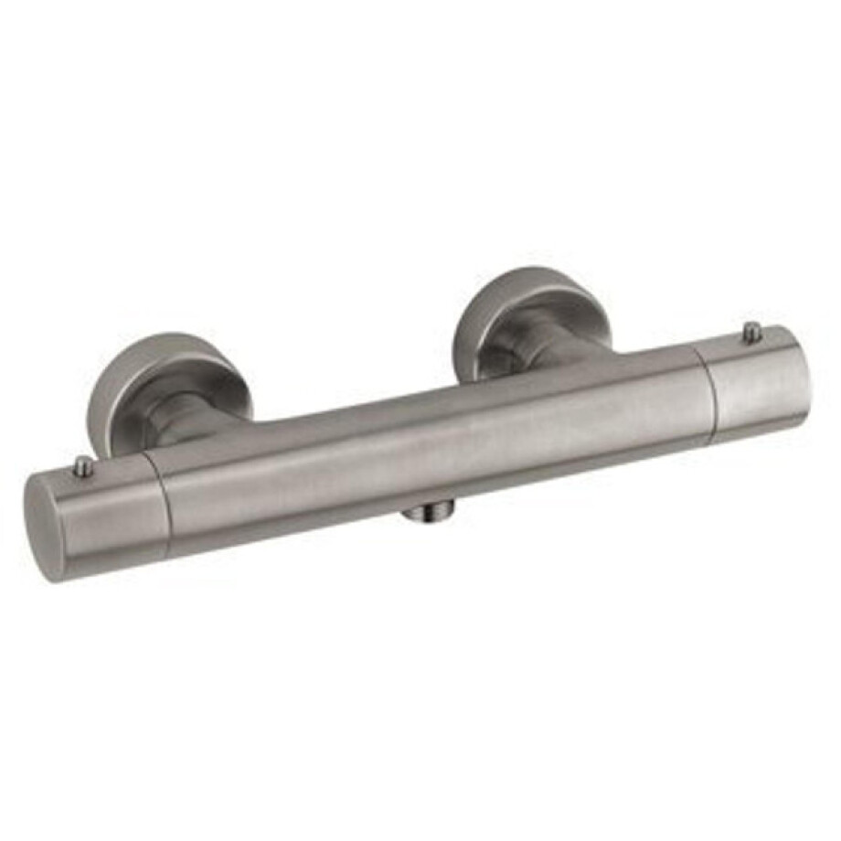 Plieger Napoli douchekraan thermostatisch met koppelingen cool body RVS CPL87155NK CPL87155NK afbeelding 1