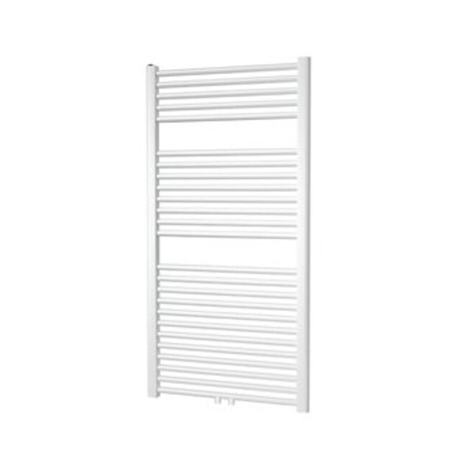 Plieger Palmyra designradiator horizontaal middenaansluiting 1175x600mm 681W antraciet metallic 7252874 afbeelding 1