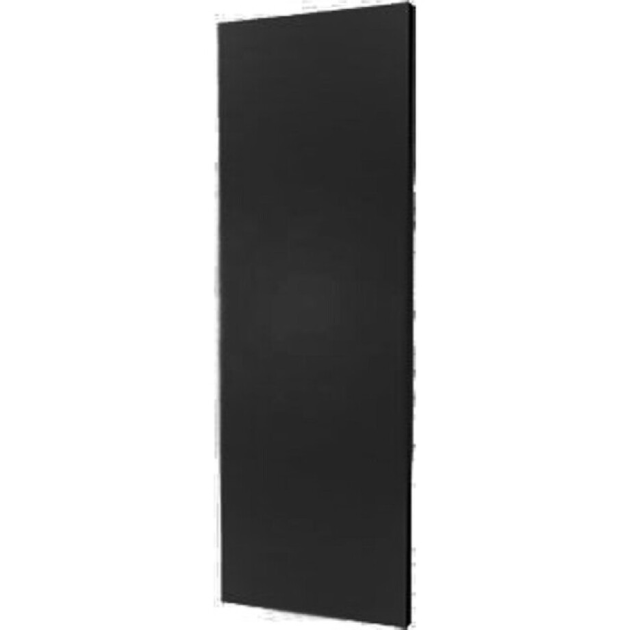 Plieger Perugia designradiator verticaal middenaansluiting 1806x456mm 802W zwart grafiet (black graphite) 7252820 afbeelding 1