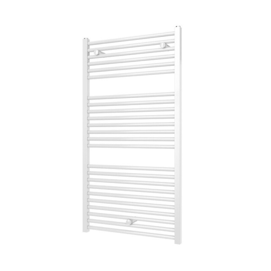 Plieger Quadro designradiator horizontaal 1135x600mm 627W wit 7250055 afbeelding 1