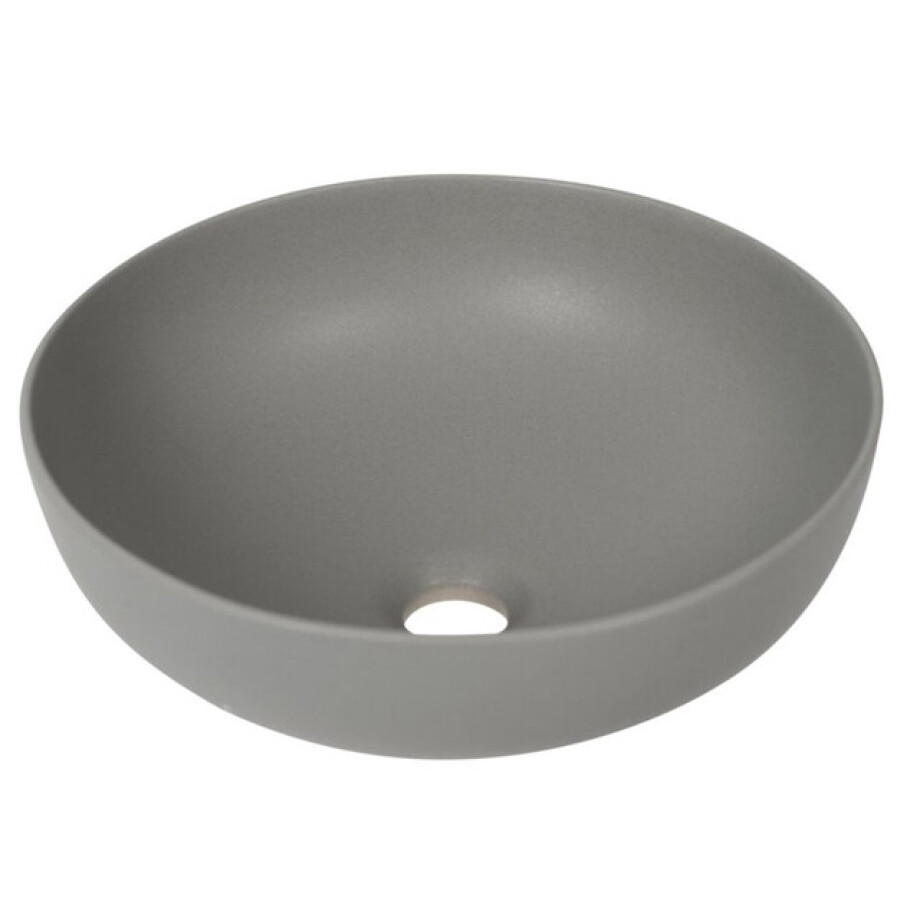 Plieger Round waskom - 38x38x13.6cm - mat grijs 1325003 afbeelding 1