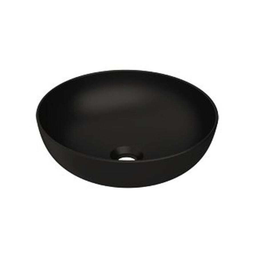 Plieger Round waskom - 38x38x13.6cm - mat zwart 0271120 afbeelding 1