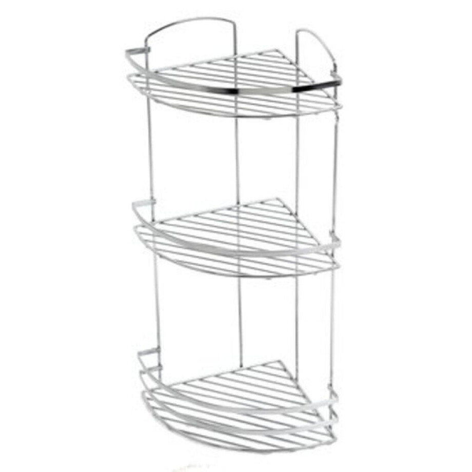 Plieger Solid hoekplanchet 3 laags draadmodel chroom 4784351 afbeelding 1